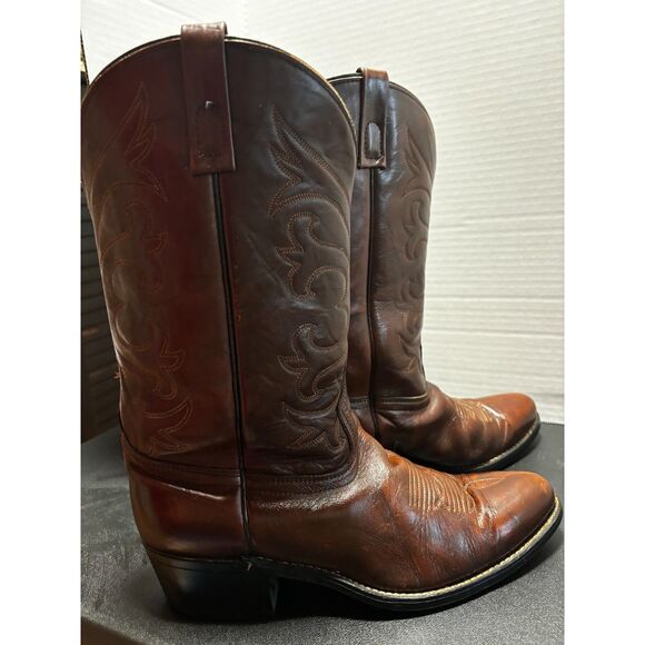 Vtg Men\'s Cowboy Boots by Acme Size 10.5 main image 5